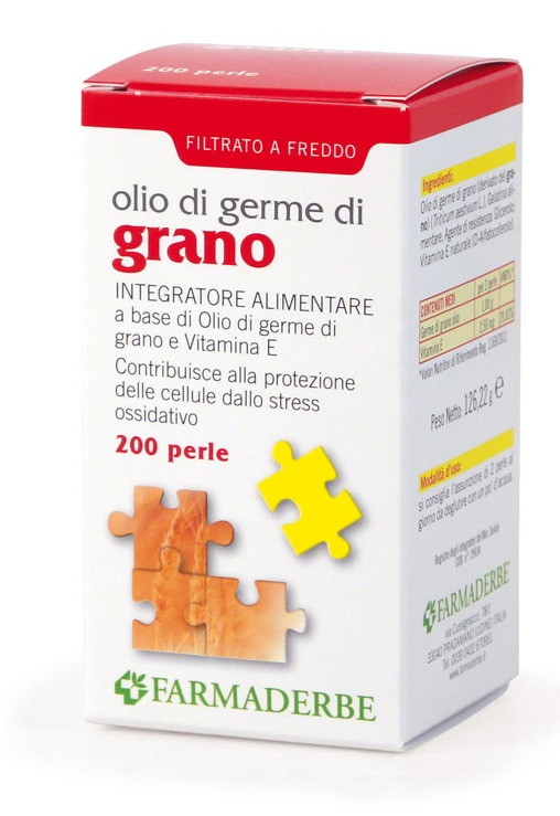 OLIO DI GERME DI GRANO 200 PERLE - Farmacia De Pasquale