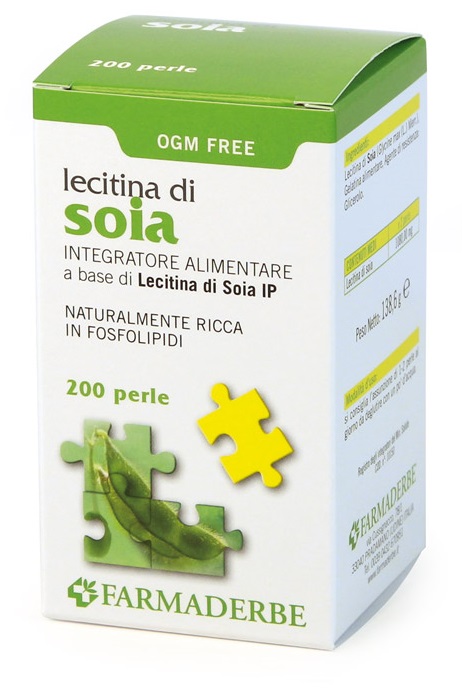 LECITINA DI SOIA 200 PERLE - Farmacia De Pasquale