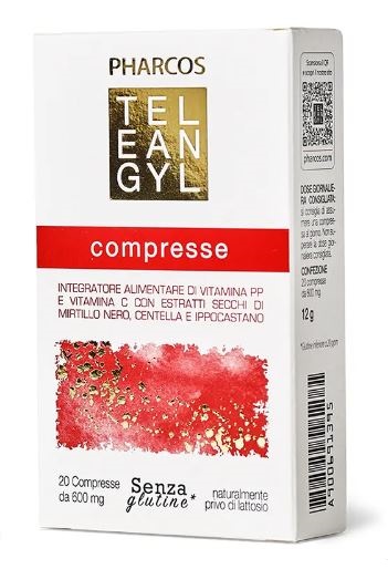 PHARCOS TELEANGYL 20 COMPRESSE DA 600 MG - Farmacia De Pasquale