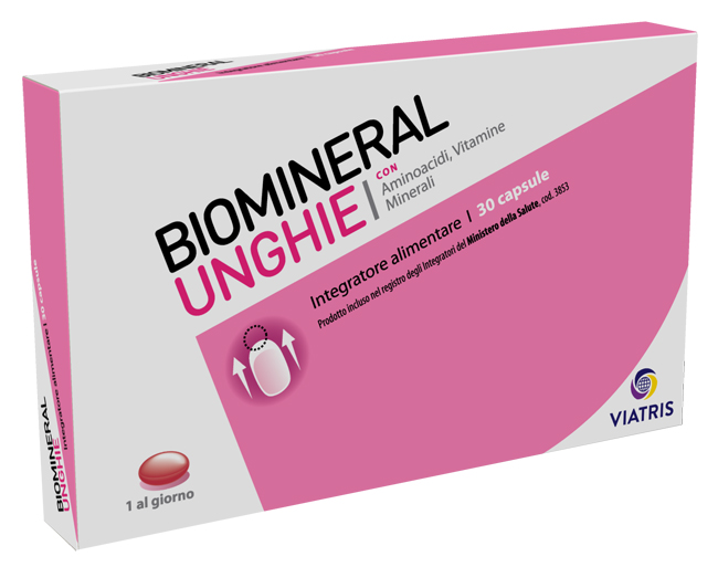 BIOMINERAL UNGHIE 30 CAPSULE - Farmacia De Pasquale