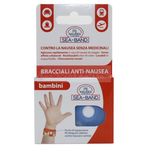 BRACCIALE ANTI NAUSEA PER BAMBINI P6 NAUSEA CONTROL 2 PEZZI - Farmacia De Pasquale