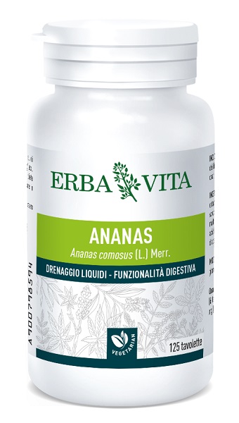 ANANAS 125 TAVOLETTE 400 MG - Farmacia De Pasquale