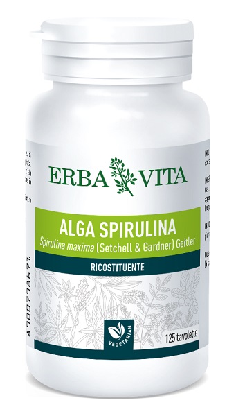ALGA SPIRULINA 125 TAVOLETTE 400 MG - Farmacia De Pasquale
