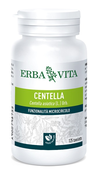 CENTELLA ASIATICA 125 TAVOLETTE 400 MG - Farmacia De Pasquale