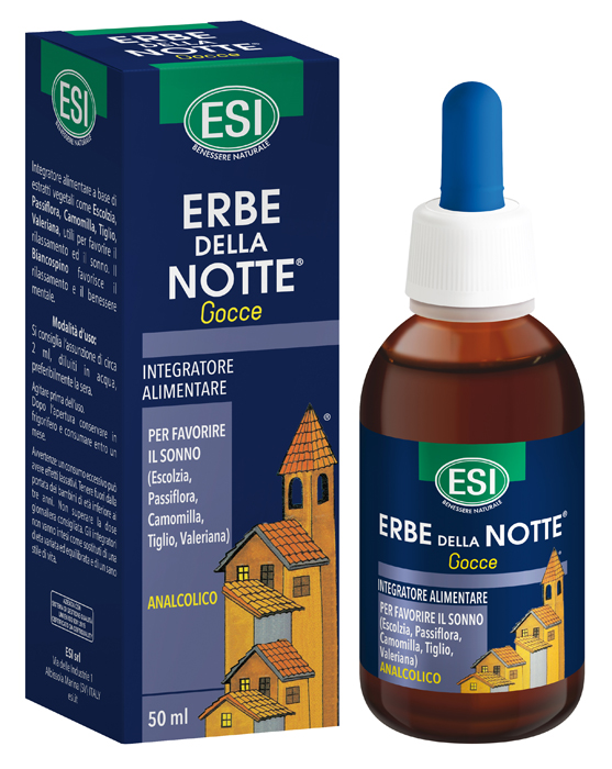 ESI ERBE DELLA NOTTE GOCCE ANALCOLICO 50 ML - Farmacia De Pasquale