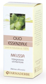 MELISSA OLIO ESSENZIALE 10 ML - Farmacia De Pasquale