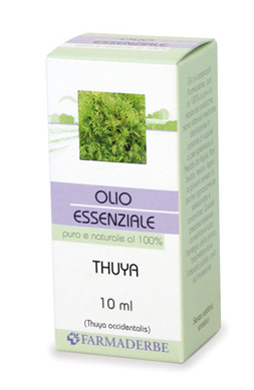 THUYA OLIO ESSENZIALE 10 ML - Farmacia De Pasquale