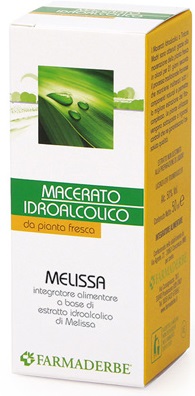 MELISSA MACERATO IDROALCOLICO 50 ML - Farmacia De Pasquale