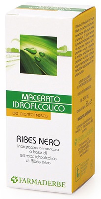 RIBES NERO MACERATO IDROALCOLICO 50 ML - Farmacia De Pasquale