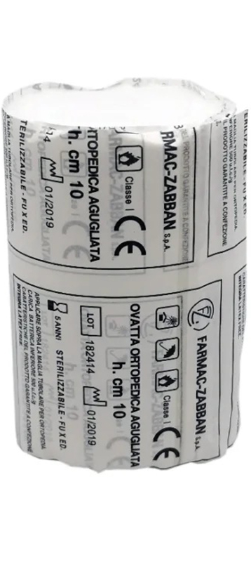 BENDA OVATTA AGUGLIATA 10X400 CM 1 PEZZO - Farmacia De Pasquale