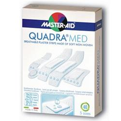 CEROTTO MASTER-AID QUADRA DERMOATTIVO FORMATI ASSORTITI 20 PEZZI - Farmacia De Pasquale