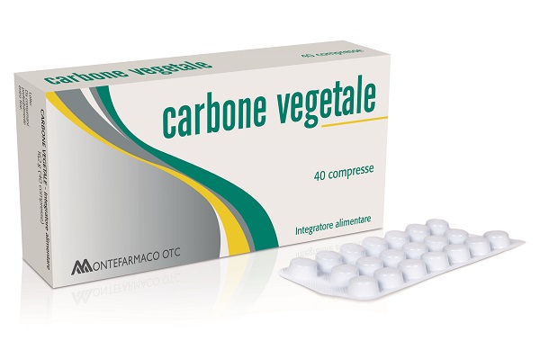 CARBONE VEGETALE 40 COMPRESSE - Farmacia De Pasquale