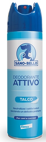 SANO E BELLO DEODORANTE ATTIVO AL MUSCHIO BIANCO 250 ML - Farmacia De Pasquale