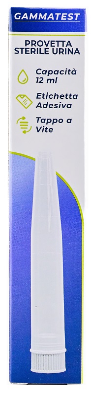 PROVETTA STERILE PER URINA 12ML GAMMADIS - Farmacia De Pasquale