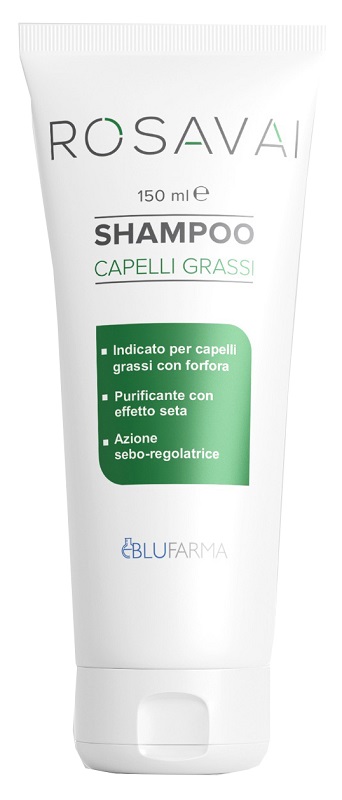 ROSAVAI SHAMPOO CAPELLI ANTISEBO FORFORA 150 ML - Farmacia De Pasquale