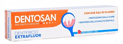 DENTOSAN EXTRAFLUOR DENTIFRICIO 75 ML - Farmacia De Pasquale