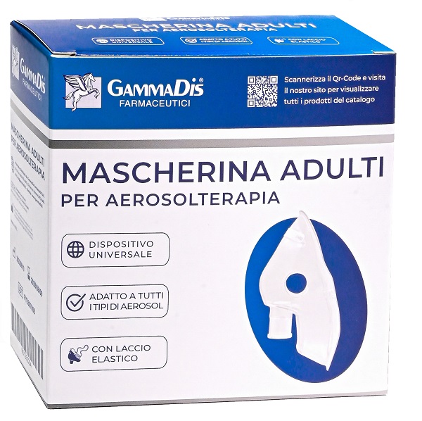 MASCHERINA IN PLASTICA UNIVERESALE AEROSOL GAMMADIS - Farmacia De Pasquale