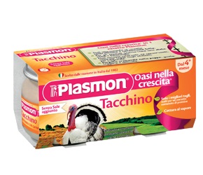 PLASMON OMOGENEIZZATO TACCHINO 80 G X 2 PEZZI - Farmacia De Pasquale