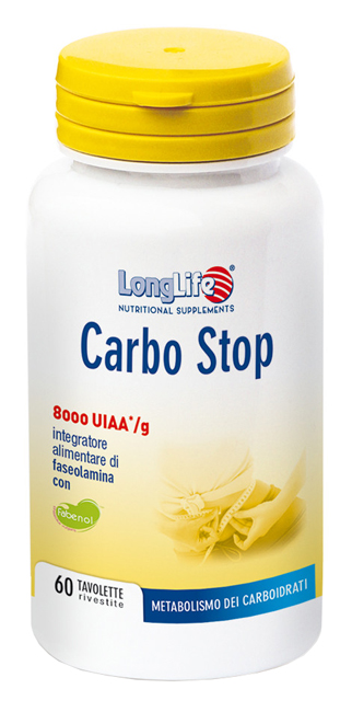 LONGLIFE CARBO STOP 60 TAVOLETTE RIVESTITE - Farmacia De Pasquale