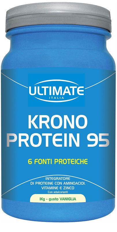 ULTIMATE KRONO PROTEIN 95 CREMA/VANIGLIA 1 KG - Farmacia De Pasquale