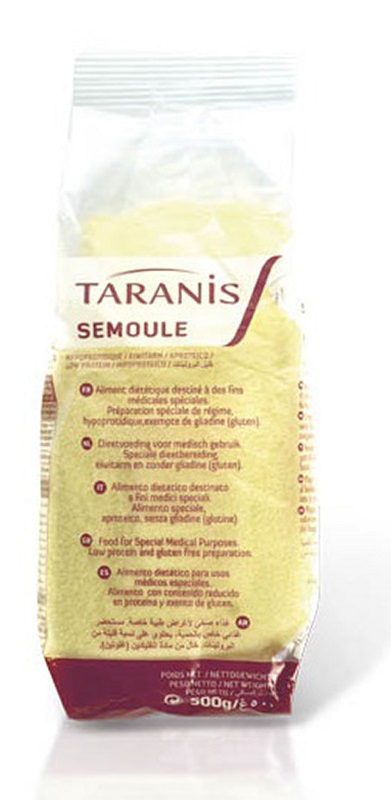 TARANIS SEMOLINO 500 G - Farmacia De Pasquale