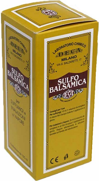 SULFO BALSAMICA SOLUZIONE VIE RESPIRATORIE SUPERIORI 100 ML - Farmacia De Pasquale