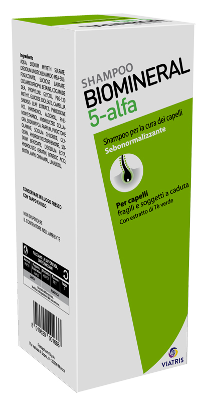 BIOMINERAL 5 ALFA SHAMPOO 200 ML - Farmacia De Pasquale
