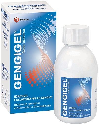 COLLUTORIO PER GENGIVE GENGIGEL IDROGEL FLACONE 150 ML - Farmacia De Pasquale
