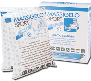 GHIACCIO ISTANTANEO MASSIGELO SPORT PACK 2 BUSTE - Farmacia De Pasquale