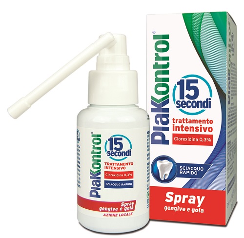 PLAKKONTROL 15 SECONDI COLLUTORIO SPRAY 50 ML - Farmacia De Pasquale