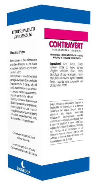 CONTRAVERT 50 ML SOLUZIONE IDROALCOLICA - Farmacia De Pasquale