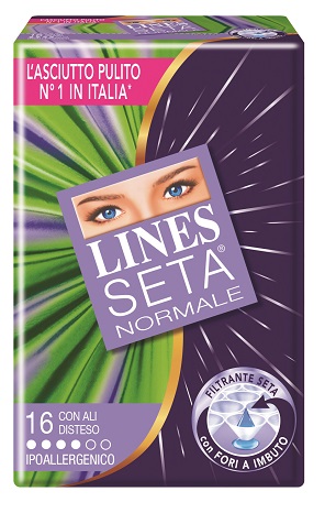 LINES SETA NORMALE CON ALI X 16 - Farmacia De Pasquale
