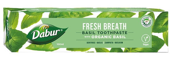 DABUR DENTIFRICIO BASILICO SANTO BIO 100 ML - Farmacia De Pasquale