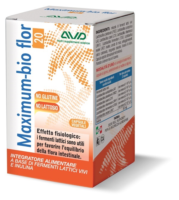 MAXIMUM BIO FLOR 20 75 CAPSULE - Farmacia De Pasquale