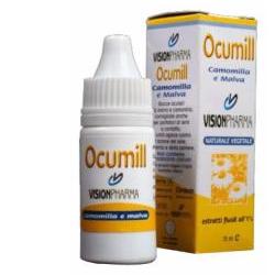 SOLUZIONE LUBRIFICANTE OCUMILL CAMOMILLA MALVA 15 ML - Farmacia De Pasquale