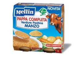MELLIN PAPPA COMPLETA MANZO 250 G 2 PEZZI - Farmacia De Pasquale