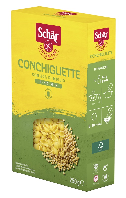 SCHAR CONCHIGLIETTE 250 G - Farmacia De Pasquale