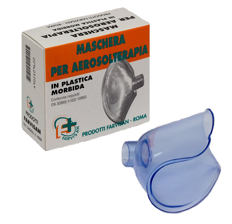 MASCHERA MORBIDA. RICAMBIO PER AEROSOLTERAPIA - Farmacia De Pasquale