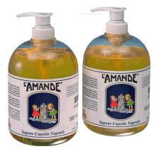 L'AMANDE MARSEILLE SAPONE LIQUIDO VEGETALE NON PROFUMATO 500 ML - Farmacia De Pasquale