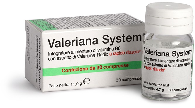 VALERIANA SYSTEM 30 COMPRESSE - Farmacia De Pasquale
