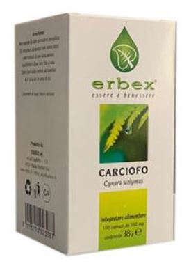 CARCIOFO 100 CAPSULE 380MG - Farmacia De Pasquale