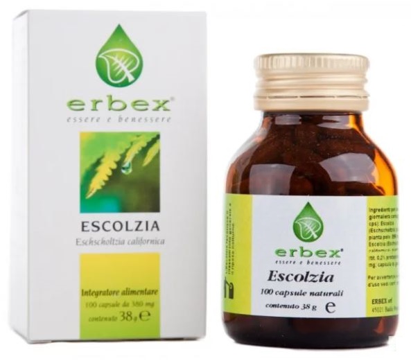 ESCOLZIA 100 CAPSULE 380MG - Farmacia De Pasquale