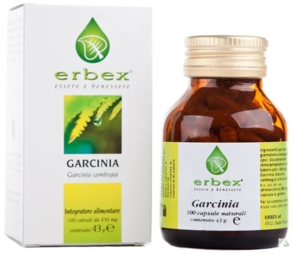 GARCINIA 100 CAPSULE 430MG - Farmacia De Pasquale
