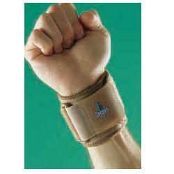 POLSIERA REGOLABILE IN NEOPRENE. AIUTA A LENIRE IL DOLORE DEL POLSO ATTRAVERSO LA PRESSIONE DELLA FASCIA. CHIUSURA CON IL GANCIO E CON LO STRAPPO COMPLETAMENTE REGOLABILE - Farmacia De Pasquale