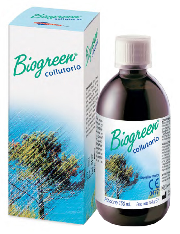 COLLUTORIO BIOGREEN 150 ML - Farmacia De Pasquale