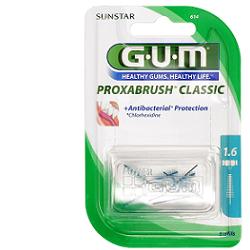 GUM PROXABRUSH CLASSIC 614 SCOVOLINO INTERDENTALE 8 PEZZI - Farmacia De Pasquale
