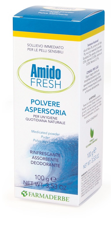 AMIDO FRESH POLVERE ASPERSORIA 100 G - Farmacia De Pasquale