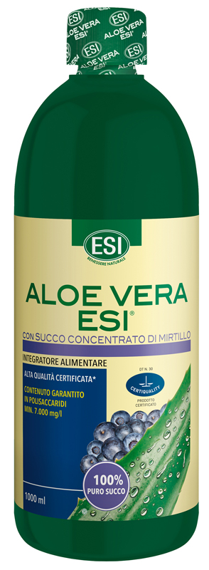 ESI ALOE VERA SUCCO MIRTILLO 1000 ML - Farmacia De Pasquale