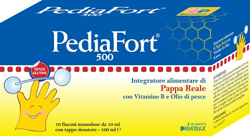 PEDIAFORT 500 10 FLACONI - Farmacia De Pasquale