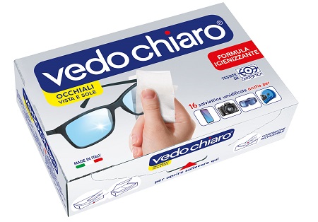 VEDOCHIARO OCCHIALI 16 SALVIETTE UMIDIFICATE - Farmacia De Pasquale